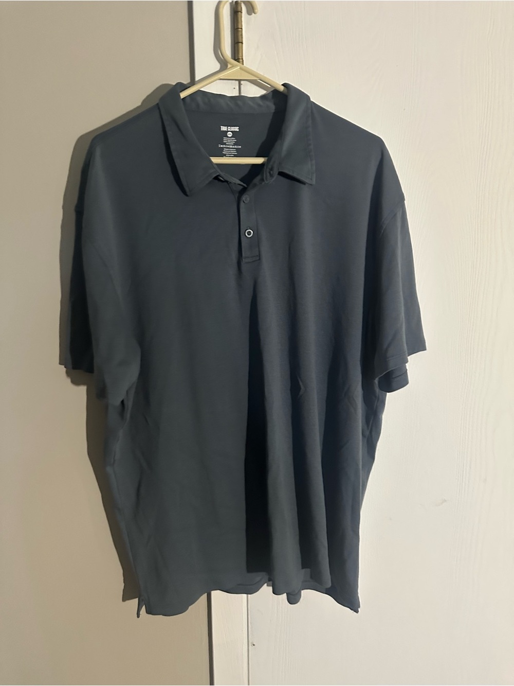 Men's True Classic Short-Sleeve Polo Shirt - Dark Gray